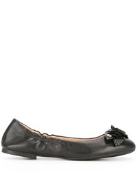 Ballerines en cuir noires Tory Burch