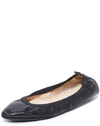 Ballerines en cuir noires Yosi Samra