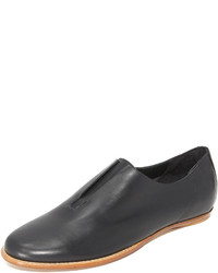 Ballerines en cuir noires Zero Maria Cornejo