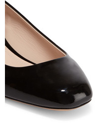 Ballerines en cuir ornées noires Nicholas Kirkwood