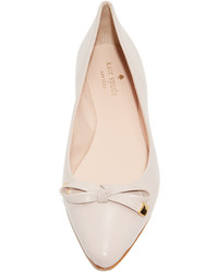 Ballerines en cuir roses Kate Spade