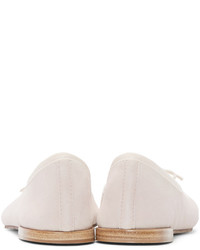 Ballerines en daim beiges Repetto