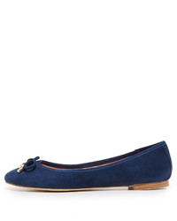 Ballerines en daim bleu marine Kate Spade