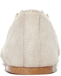 Ballerines en daim grises Sam Edelman