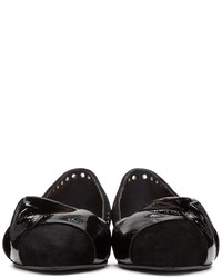 Ballerines en daim noires Isabel Marant