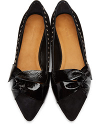 Ballerines en daim noires Isabel Marant