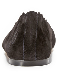 Ballerines en daim noires Sam Edelman