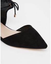 Ballerines en daim noires Carvela