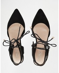 Ballerines en daim noires Carvela