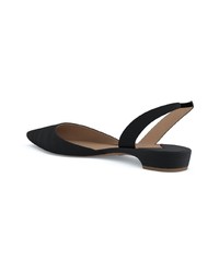 Ballerines en daim noires Paul Andrew