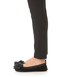 Ballerines en daim noires Yosi Samra