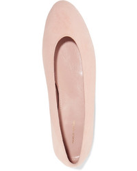 Ballerines en daim roses Mansur Gavriel