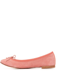 Ballerines en daim violet clair Repetto