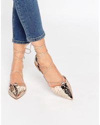 Ballerines marron clair Asos