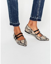 Ballerines marron clair Asos