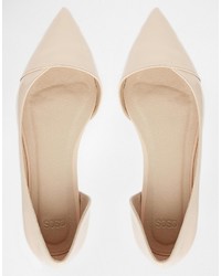 Ballerines marron clair Asos