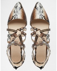 Ballerines marron clair Asos