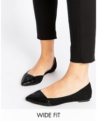 Ballerines noires Asos