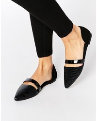 Ballerines noires Asos