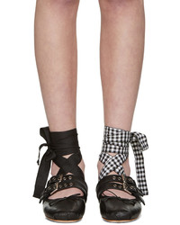 Ballerines noires Miu Miu