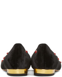 Ballerines noires Charlotte Olympia