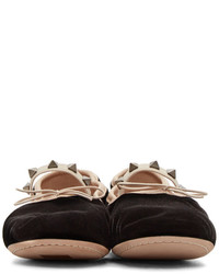 Ballerines noires Valentino