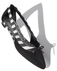 Ballerines noires Manolo Blahnik