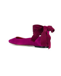 Ballerines pourpres Pollini