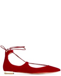 Ballerines rouges Aquazzura