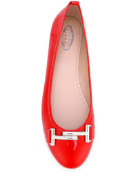 Ballerines rouges Tod's