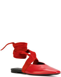 Ballerines rouges J.W.Anderson