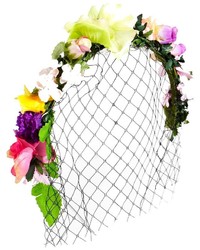 Bandeau à fleurs multicolore Asos