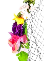 Bandeau à fleurs multicolore Asos
