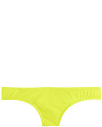 Bas de bikini chartreuse
