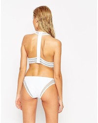 Bas de bikini en tulle blanc Asos