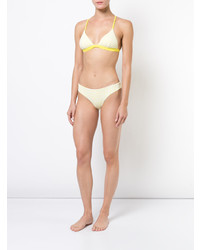 Bas de bikini en vichy blanc Onia