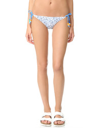 Bas de bikini imprimé bleu clair Stella McCartney