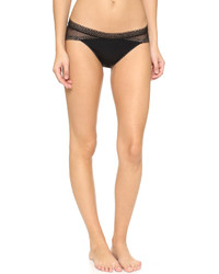 Bas de bikini noir Calvin Klein Underwear