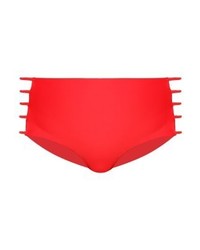 Bas de bikini rouge Junarose