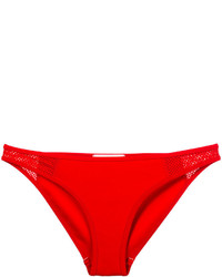Bas de bikini rouge Stella McCartney
