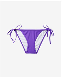 Bas de bikini violet