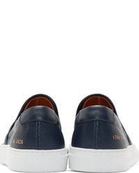 Baskets à enfiler bleu marine Common Projects