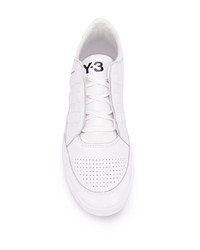 Baskets à enfiler en cuir blanches Y-3