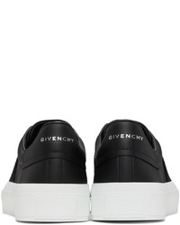 Baskets à enfiler en cuir noires Givenchy
