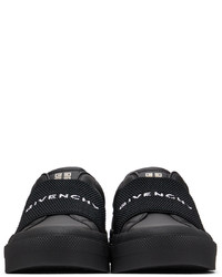 Baskets à enfiler en cuir noires Givenchy