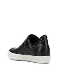 Baskets à enfiler noires Rick Owens DRKSHDW