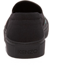 Baskets à enfiler noires Kenzo