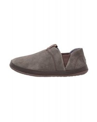 Baskets à enfiler olive UGG
