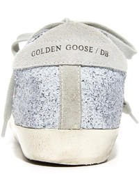 Baskets argentées Golden Goose Deluxe Brand
