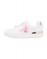 Baskets basses à fleurs blanches Ted Baker